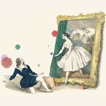 Vintage advertisement for a ballet "Des Malers Traumbild" fe.. | Free  illustration - 2318042