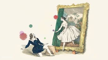 Vintage advertisement for a ballet "Des Malers Traumbild" fe.. | Free  illustration - 2318045