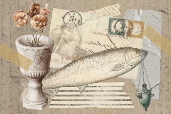 Vintage aesthetic ephemera collage, mixed | Free Photo Illustration - rawpixel