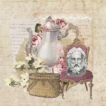 Vintage aesthetic ephemera collage, mixed | Free Photo Illustration - rawpixel