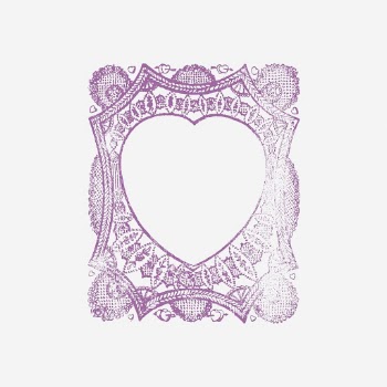 Vintage aesthetic heart frame, hand | Free Photo - rawpixel