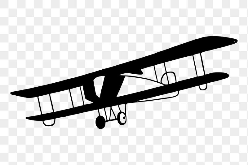 Vintage airplane png sticker, transparent | Free PNG - rawpixel