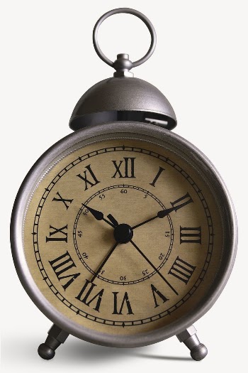 Vintage alarm clock collage element | Free PSD - rawpixel