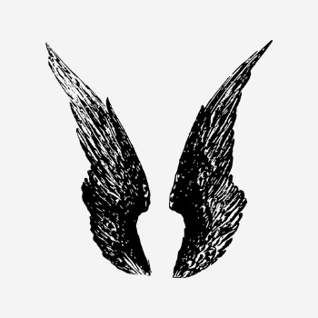 Vintage angel wings hand drawn | Free Photo - rawpixel
