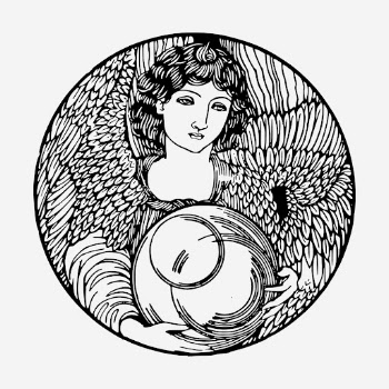 Vintage angel, woman illustration. Free | Free Photo Illustration - rawpixel