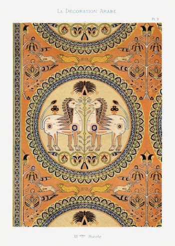 Vintage arabesque decoration, plate no. | Free Photo - rawpixel