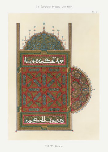 Vintage arabesque decoration, plate no. | Free Photo - rawpixel