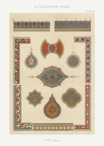 Vintage arabesque decoration, plate no. | Free Photo - rawpixel