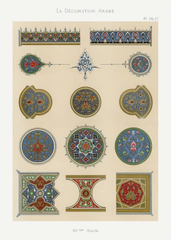 Vintage arabesque decoration, plate no. | Free Photo - rawpixel