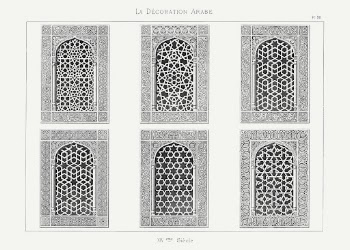Vintage arabesque decoration, plate no. | Free Photo - rawpixel