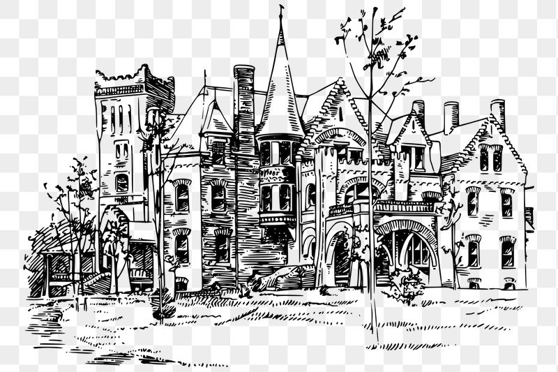 Vintage architecture png sticker historic | Free PNG - rawpixel