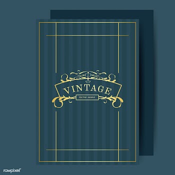 Vintage art nouveau wedding invitation card m.. | Free stock vector - 519592
