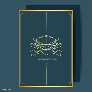 Vintage art nouveau wedding invitation card m.. | Free stock vector - 519649