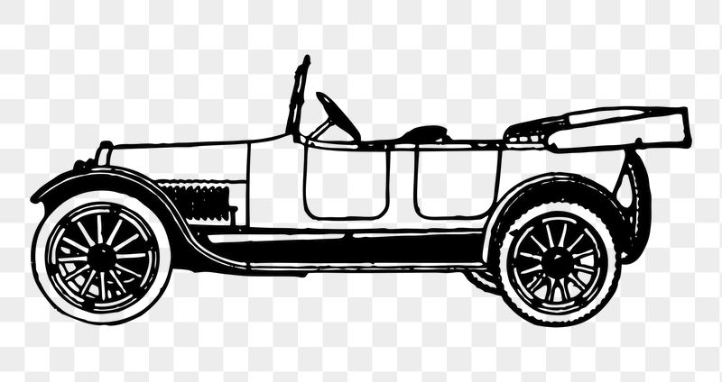 Vintage automobile png sticker, transparent | Free PNG - rawpixel