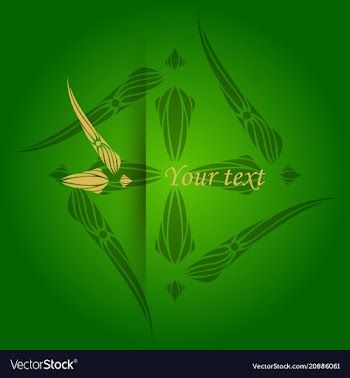 Vintage background antique victorian ornament vector image