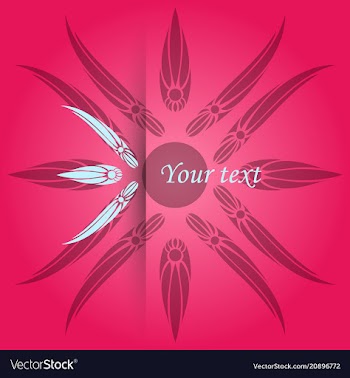 Vintage background antique victorian ornament vector image