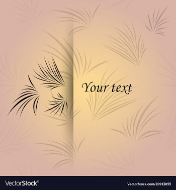 Vintage background antique victorian ornament vector image