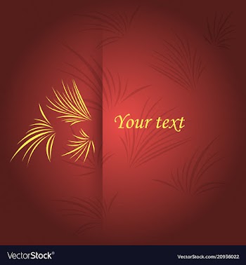 Vintage background antique victorian ornament vector image