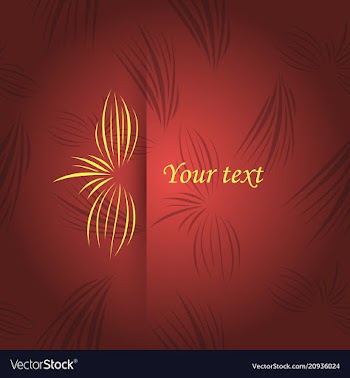 Vintage background antique victorian ornament vector image