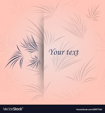 Vintage background antique victorian ornament vector image