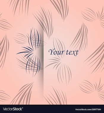 Vintage background antique victorian ornament vector image