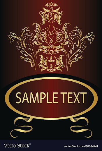 Vintage background vector image
