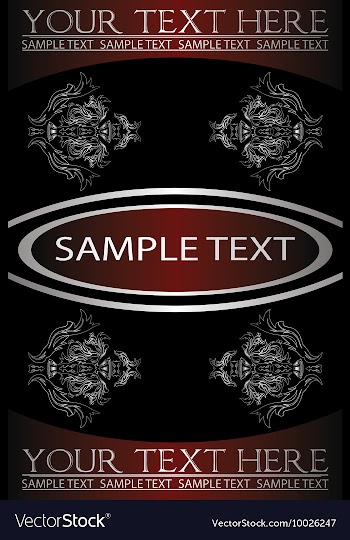 Vintage background vector image