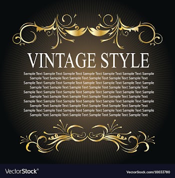 Vintage background vector image