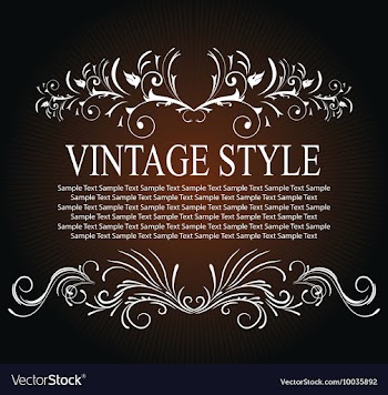 Vintage background vector image