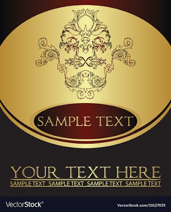 Vintage background vector image