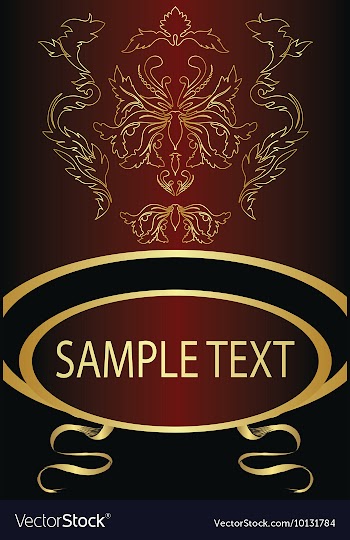 Vintage background vector image