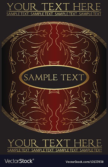 Vintage background vector image