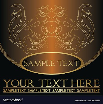 Vintage background vector image