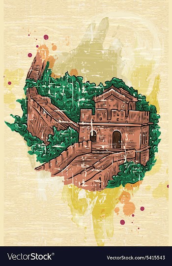 Vintage background vector image
