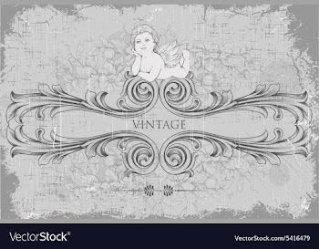 Vintage background vector image