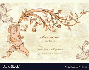 Vintage background vector image