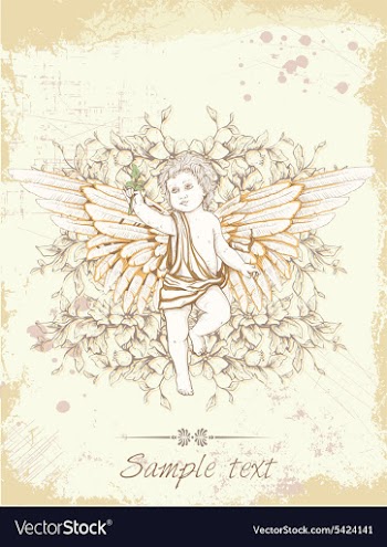 Vintage background vector image