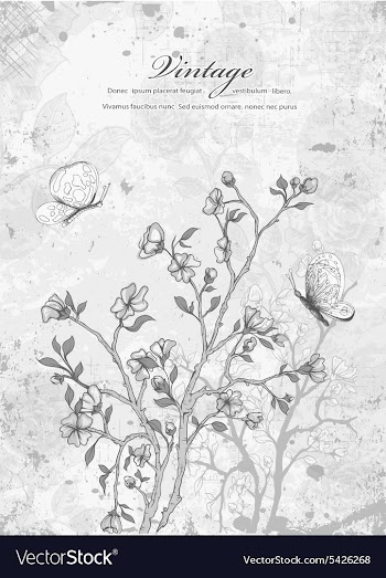Vintage background vector image