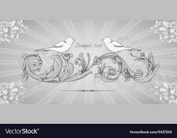 Vintage background vector image