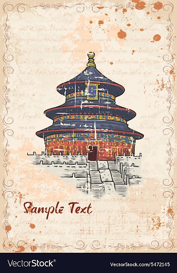 Vintage background vector image