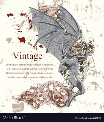 Vintage background vector image