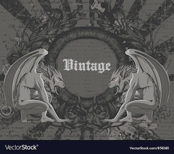 Vintage background vector image