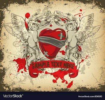 Vintage background vector image
