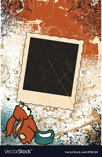 Vintage background vector image
