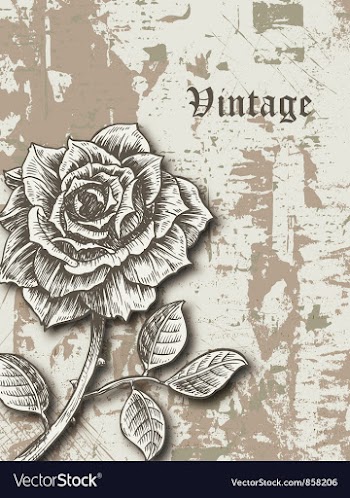 Vintage background vector image