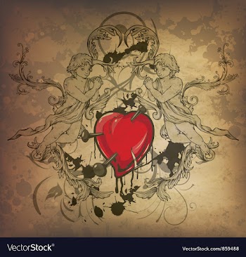 Vintage background vector image