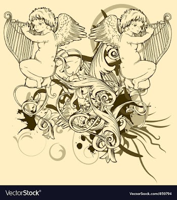 Vintage background vector image