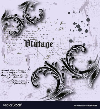 Vintage background vector image