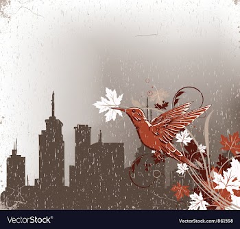 Vintage background vector image