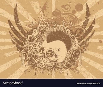 Vintage background vector image